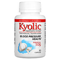 Kyolic, Aged Garlic Extract, выдержанный экстракт чеснока, для здорового артериального давления, формула 109,