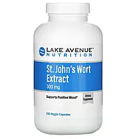 Lake Avenue Nutrition, екстракт звіробою, 300 мг, 240 рослинних капсул Дніпр