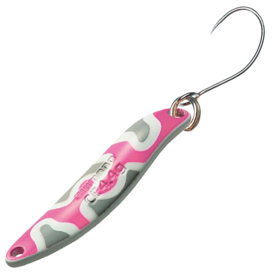 Блешня Shimano Cardiff Slim Swimmer CE Camo Edition 3.6g #22T Military Pink, фото 1