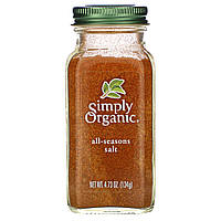 Simply Organic, универсальная соль, 134 г (4,73 унции) Днепр