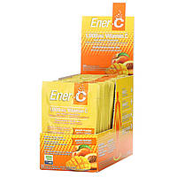 Ener-C, витамин C, смесь для приготовления мультивитаминного напитка со вкусом персика и манго, 1000 мг,