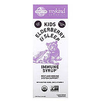 Garden of Life, Mykind Organics, Kids Elderberry & Sleep, сироп с успокаивающими травами для повышения Днепр