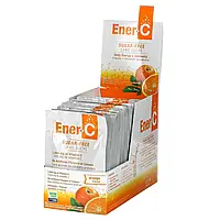 Ener-C, витамин C, смесь для приготовления мультивитаминного напитка со вкусом апельсина, без сахара, 1000 мг,