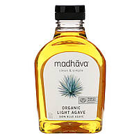 Madhava Natural Sweeteners, золотистый сок органической голубой агавы, 667 г (23,5 унции) Днепр