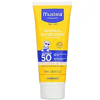 Mustela, минеральное солнцезащитное средство для детей, SPF 50, 100 мл (3,38 жидк. унции) Днепр