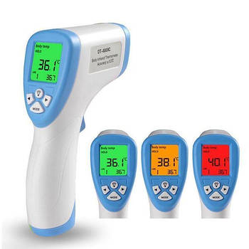 Безконтактний інфрачервоний термометр Non-contact DT 8809c для тіла та поверхонь
