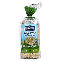 Lundberg, Органические рисовые лепешки из цельного зерна, тамари с водорослями, 241 г (8,5 унции) Днепр