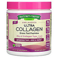 Nature's Truth, Ultra Collagen Powder, без добавок, 198 г (7 унций) Днепр