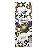 ZUM, Zum Clean, шарики для сушки шерсти со смесью ароматов, ладаном и миррой, 4 шт. Днепр