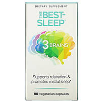 Natural Factors, 3 Brains, The Best-Sleep, 90 вегетарианских капсул Днепр