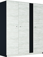 Шафа 3Д з ДСП у вітальню, спальню Тео Світ Меблів