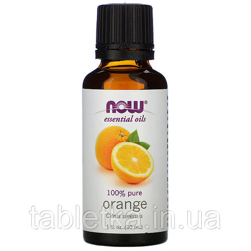 NOW Foods, эфирные масла, апельсин, 30 мл (1 жидк. унция) Днепр (ID ...