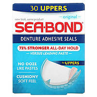 SeaBond, Адгезивные пломбы для зубных протезов, оригинальные, 30 шт. Днепр