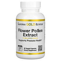California Gold Nutrition, экстракт цветочной пыльцы, 90 растительных капсул Днепр