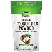NOW Foods, Real Food, органическое сухое кокосовое молоко, 340 г (12 унций) Днепр