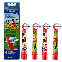 Насадка для зубних щіток Oral b Stages Kids EB10 Mickey Mouse 4 шт. дитячі насадки Орал би Кідс Мікі Маус