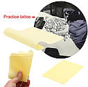 Штучна шкіра 19*14,5 см (1 шт для татуажу та тату практики сілікон товщина 1,4м Искусственная кожа, фото 4