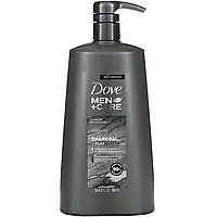 Dove, Men + Care, шампунь, очищающий, уголь и глина, 750 мл (25,4 жидк. Унции) Днепр