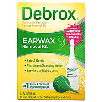 Debrox, Набор для удаления ушной серы, 15 мл (0,5 жидк. Унции) Днепр