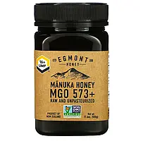 Egmont Honey, Мед манука, необработанный и непастеризованный, 573+ MGO, 500 г (17,6 унции) Днепр