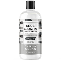 Therapy Clean, Glass Cooktop Cleaner & Polish with Lemon Essential Oil, 16 fl oz (473 ml) Днепр