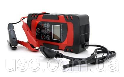 Зарядний пристрій 12 V, 6A, 24V-4A для акумулятора, ЗП, LCD, крокодили