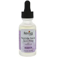 Reviva Labs, Пептидный раствор для кожи лица с гиалуровновой кислотой, противовозрастной, 29,5 мл Днепр