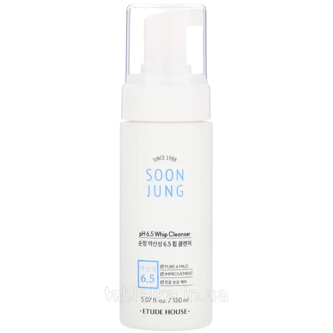 Etude, Soon Jung, пінка для вмивання з рівнем pH 6,5, 150 мл (5,07 рідк. унції) (Discontinued Item)