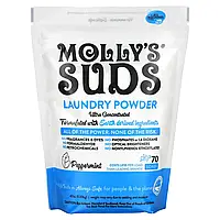 Molly's Suds, Стиральный порошок, суперконцентрированный, перечная мята, 47 унц. (1,33 кг) (Discontinued Item)