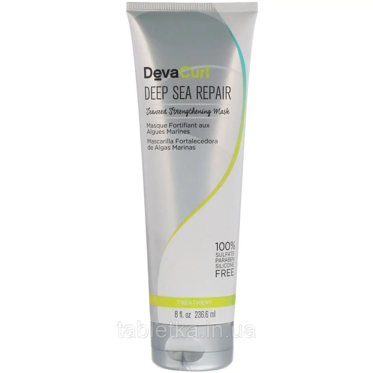 DevaCurl, Deep Sea Repair, зміцнювальна маска з водоростями, 236,6 мл (8 рідкий. унций)