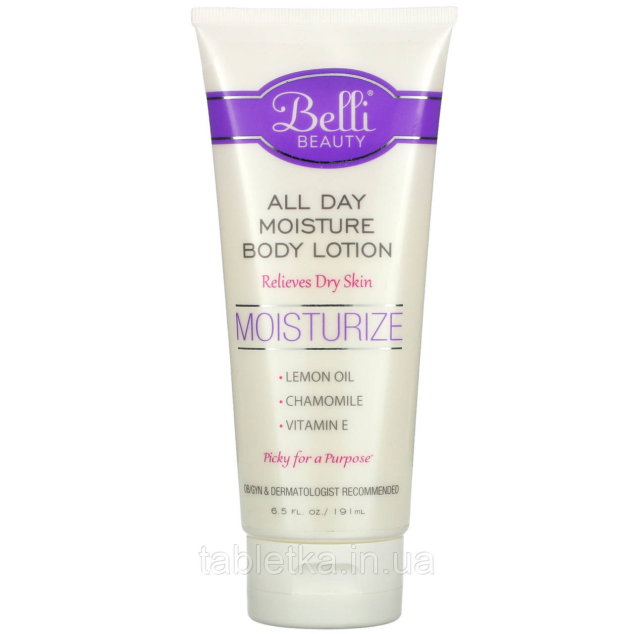 Belli Skincare, зволожувальний лосьйон для тіла на весь день, 191 мл (6,5 рідкого. Унції)