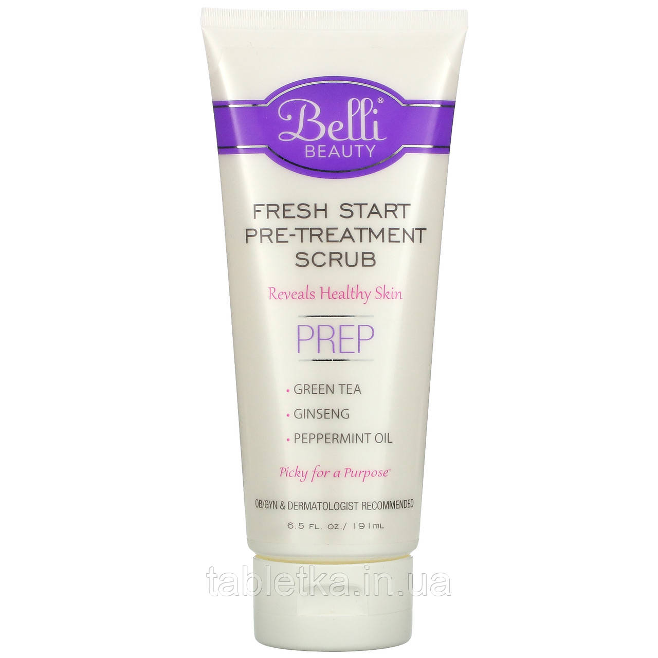 Belli Skincare, Скраб для попередньої обробки Fresh Start, 191 мл (6,5 рідкого. Унції)