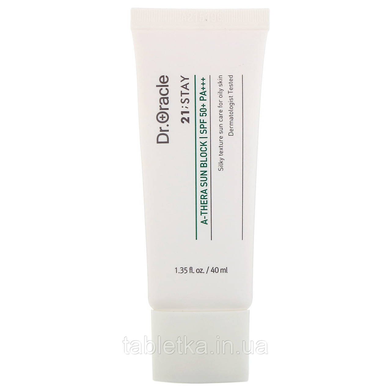 Dr. Oracle, 21;Stay, A-Thera Sun Block, сонцезахисний засіб, SPF 50+ PA+++, 40 мл (1,35 рідк. унції)