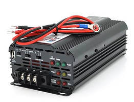 Зарядний пристрій акумуляторів 12В, 10А-20A, Mervesan, клемні дроти