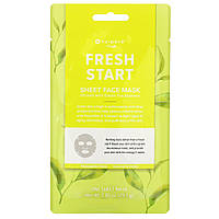 Nu-Pore, Fresh Start, тканевая маска для лица, зеленый чай, 1 шт., 29,7 г (1,05 унции) Днепр