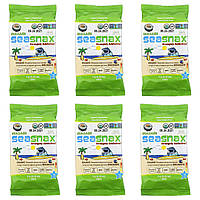 SeaSnax, Grab & Go, Wasabi, Roasted Seaweed Snack, 6-pack (.18 oz each) Днепр