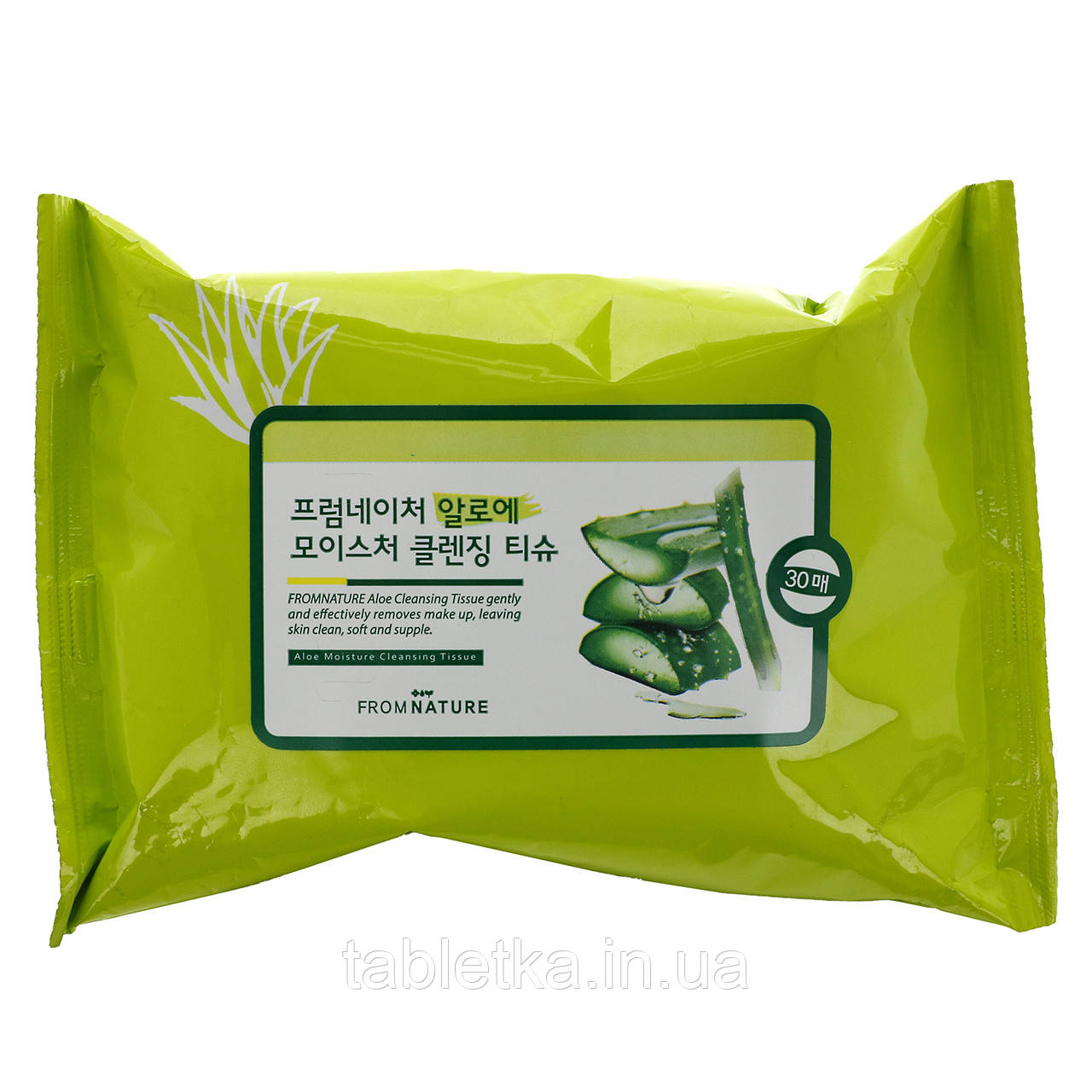 FromNature, Aloe Moisture Cleansing Tissue, 30 Tissues (Discontinued Item)