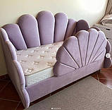 Ліжко диван дитяче м'яке Мушля, фото 2