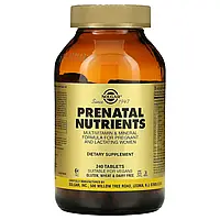 Solgar, Prenatal Nutrients, мультивитамины и мультиминералы, 240 таблеток (Discontinued Item) Днепр