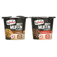 FlapJacked, Mighty Muffins с пробиотиками, набор Founders, 6 шт., 55 г (1,94 унции) Днепр