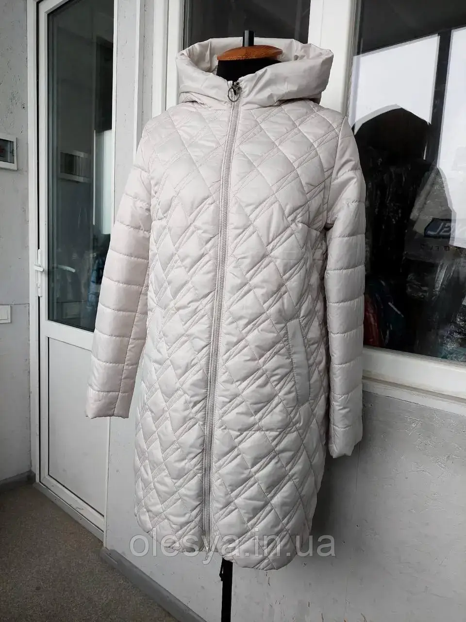 Жіноча демісезонна куртка 287 Mangelo розміри 48, 56, фото 1