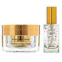 Rootree, Golden Tree Set, Prestige Empress Cream & Royal Resplendent Serum, 1.76 oz (50 g) & 1.69 oz (50 ml)