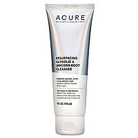 Acure, Очищающее средство для восстановления поверхности кожи с гликолем и корнем единорога, 118 мл (4 жидк.