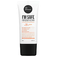 Suntique, I'm Safe For Sensitive Skin, SPF 35 PA +++, 50 мл (1,69 жидк. Унции) Днепр