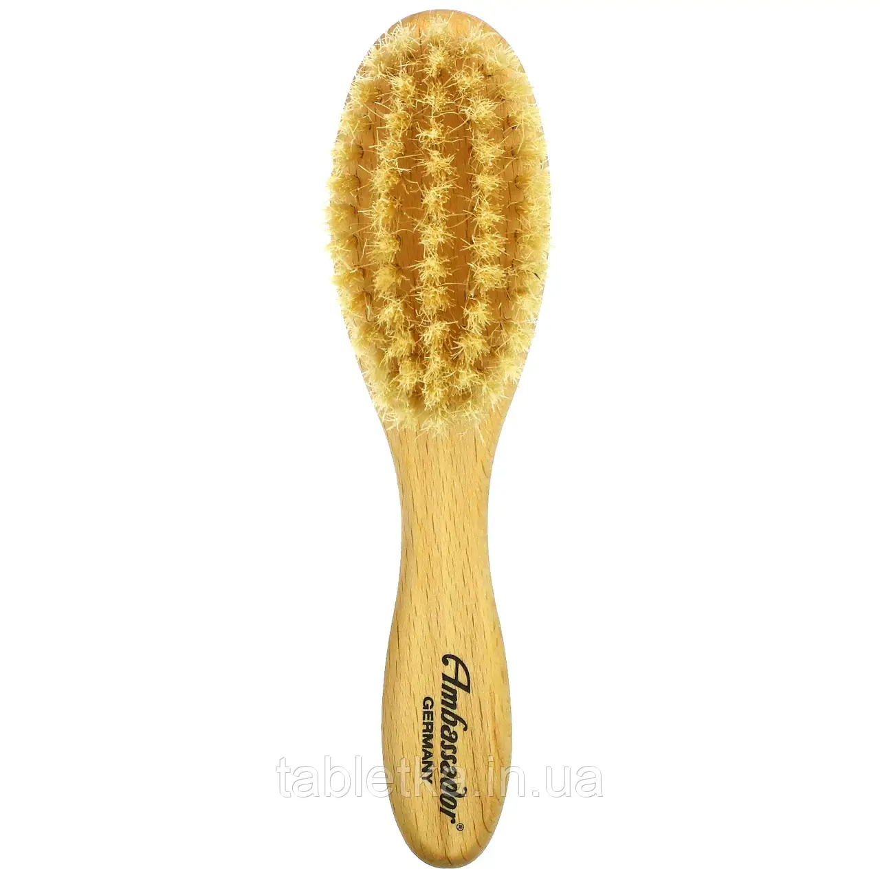 Fuchs Brushes, Гребінець для волосся Ambassador, дерев'яна, дитяча з натуральною щетиною, 1 шт.
