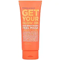 Formula 10.0.6, Get Your Glow On, Skin-Brightening Peel Mask, Papaya + Citrus, 3.4 fl oz (100 ml) Днепр