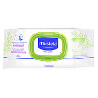 Mustela, Baby, Cleansing Wipes, Diaper Change Cleanser, with Olive Oil, 50 Wipes Днепр