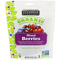 Stoneridge Orchards, Органическая смесь ягод, 4 унции (113 г) Днепр