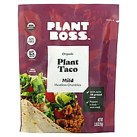 Plant Boss, Органические растительные тако без мяса, мягкие, 95 г (3,35 унции) Днепр