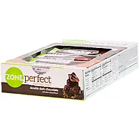 ZonePerfect, Питательные батончики, двойной темный шоколад, 12 батончиков, 1,58 унции (45 г) каждый Днепр